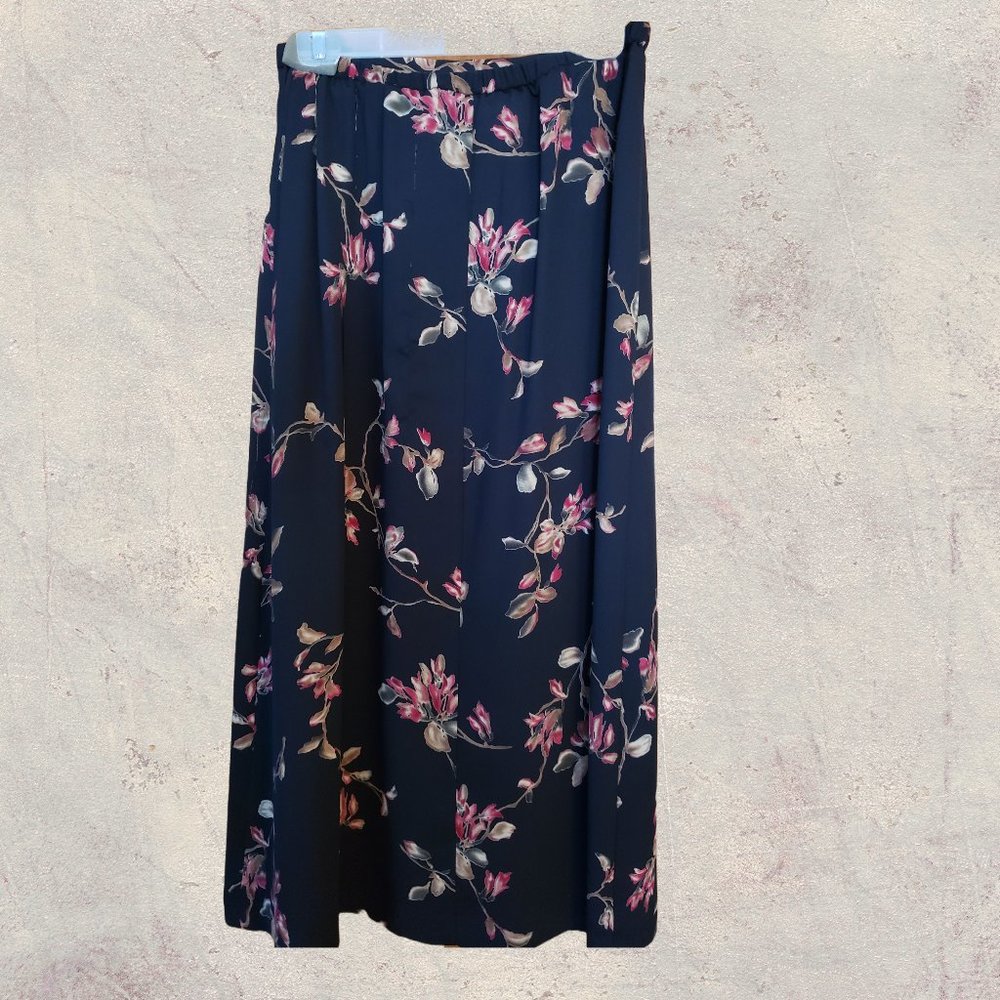 Kathie Lee Collection floral maxi skirt